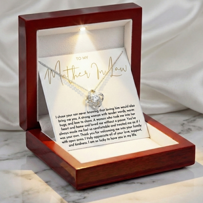 Mother in Law Keepsake Necklace
