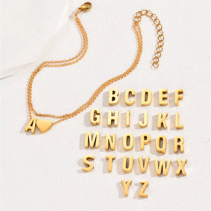 Heart & Initial Bracelet -Muse Collection