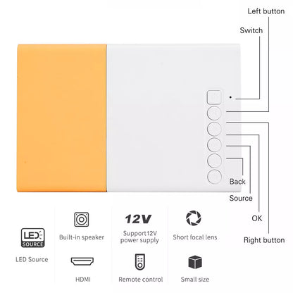 Mini Portable LED Projector