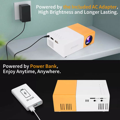 Mini Portable LED Projector